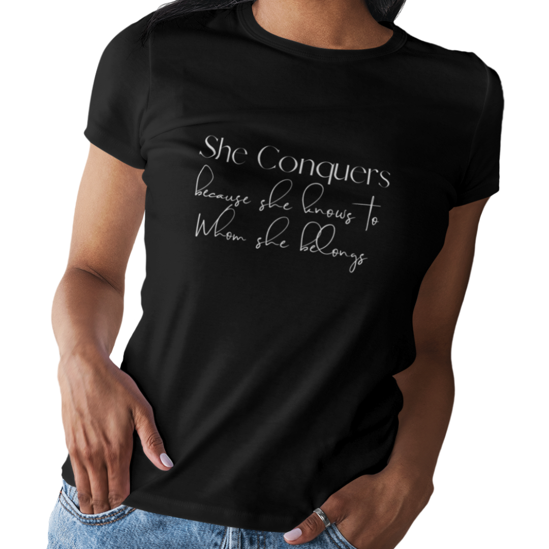 She Conquers Tee